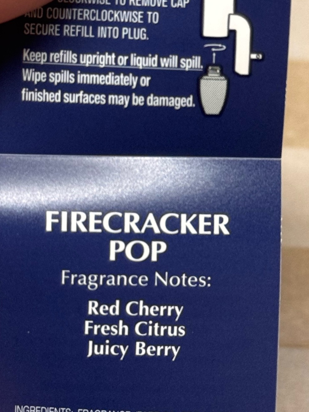 NWT B&BW (2) Firecracker Pop Wallflower Refills Sealed - Picture 3 of 3